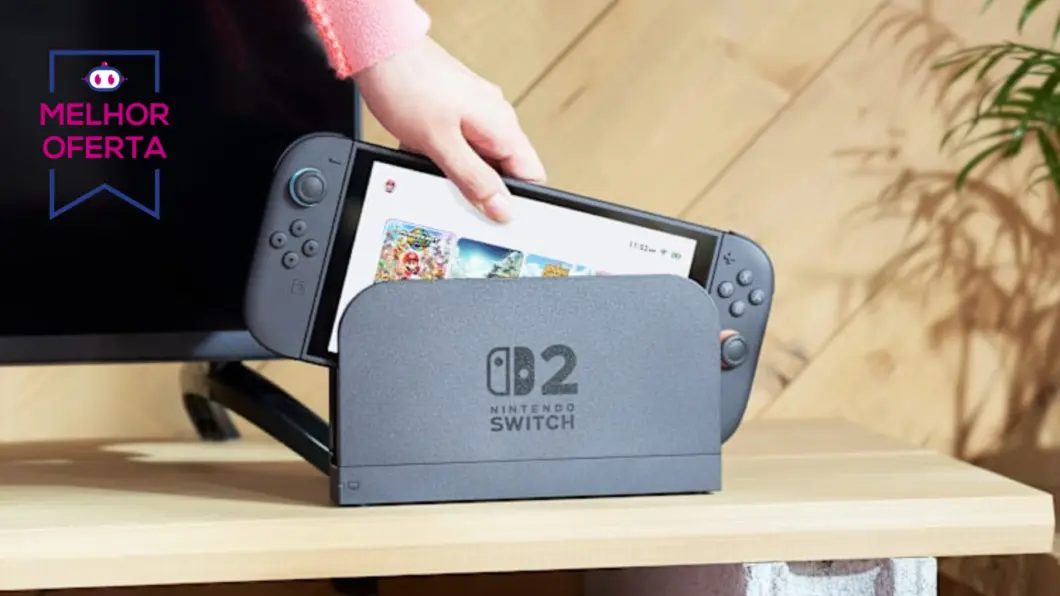 Nintendo Switch 2 tem oferta com cupom que acaba hoje no Mercado Livre